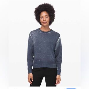 Lululemon Hazy Day Sweater in Shadow Blue